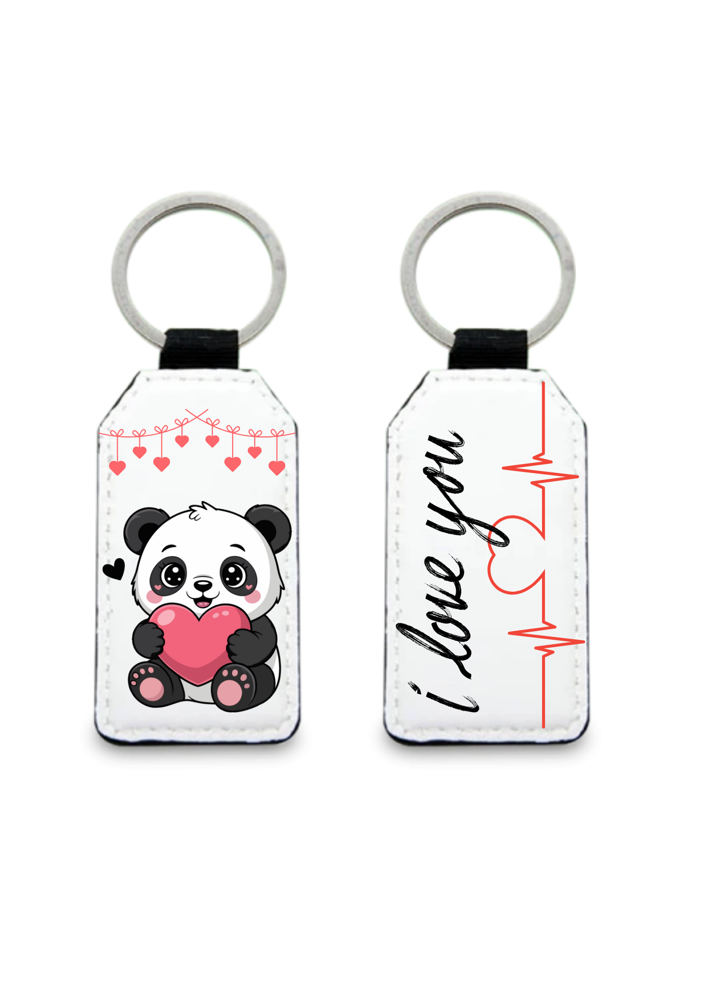 Portachiavi Panda Love
