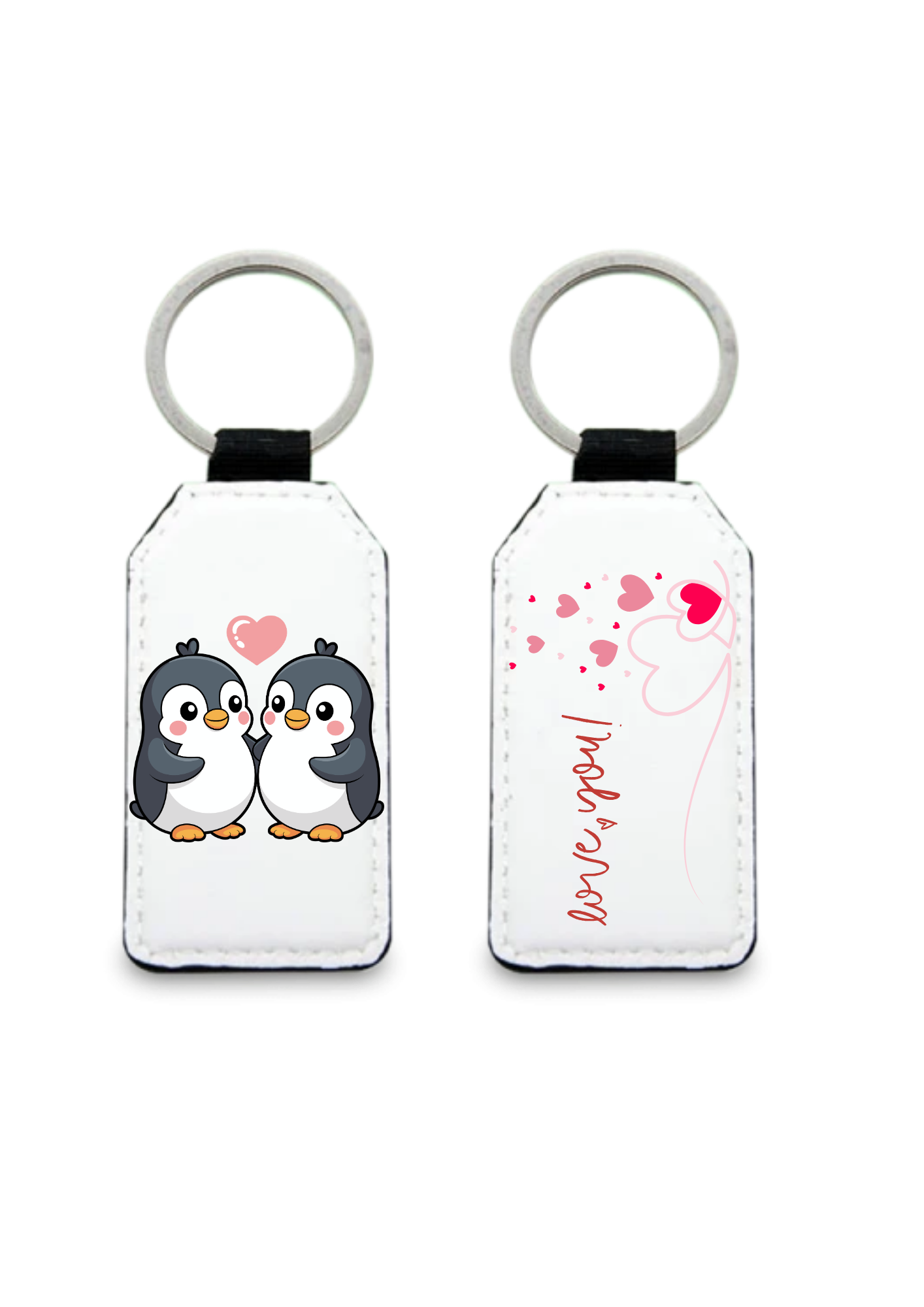 Portachiavi Pinguini Love