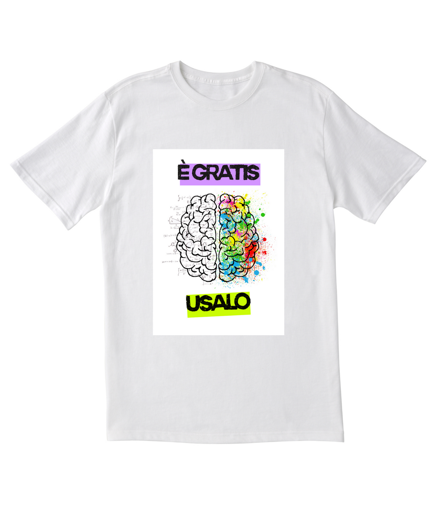 T-shirt Cervello