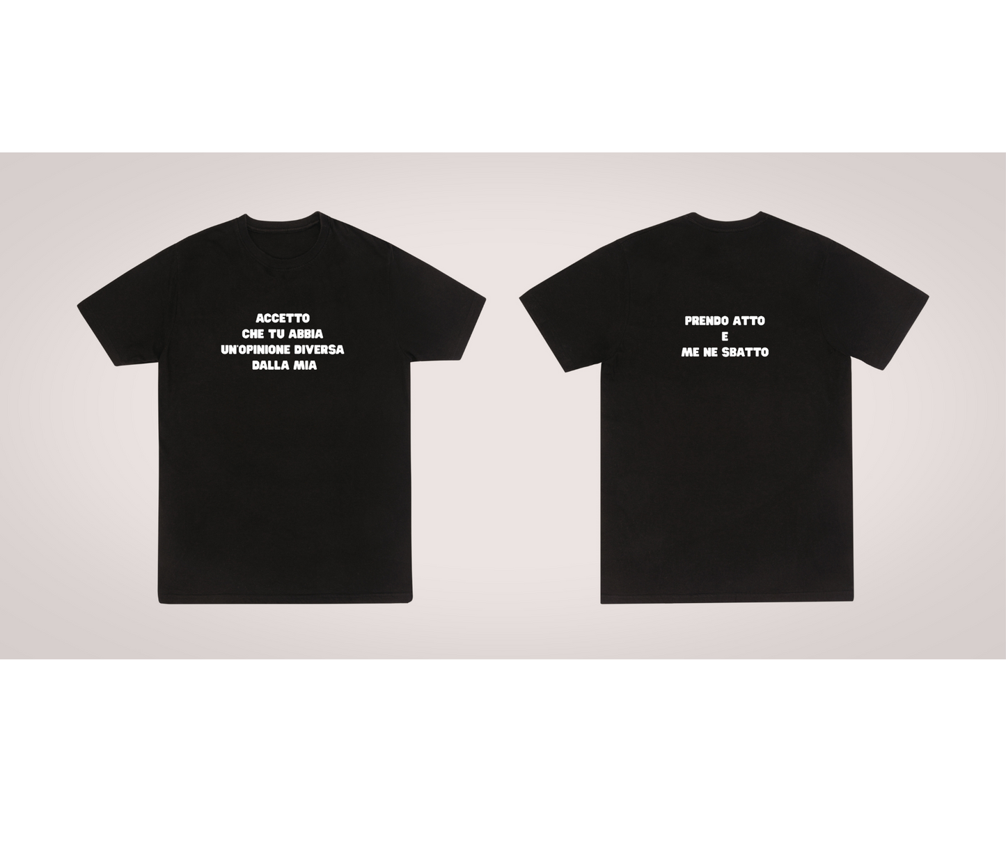 T-shirt Me Ne Sbatto