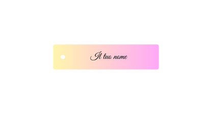 Segnalibro Personalizzato