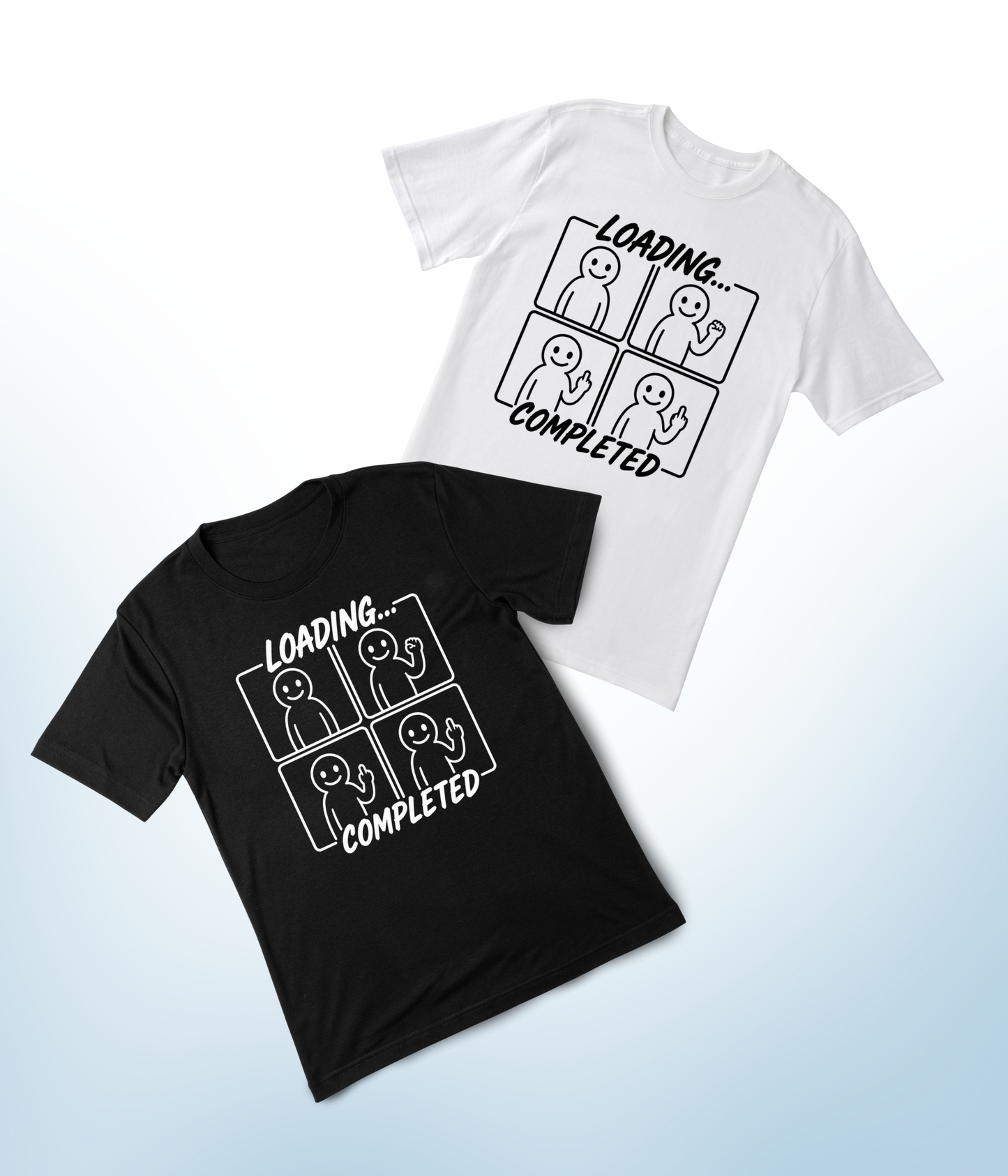 T-shirt Loading... Completed