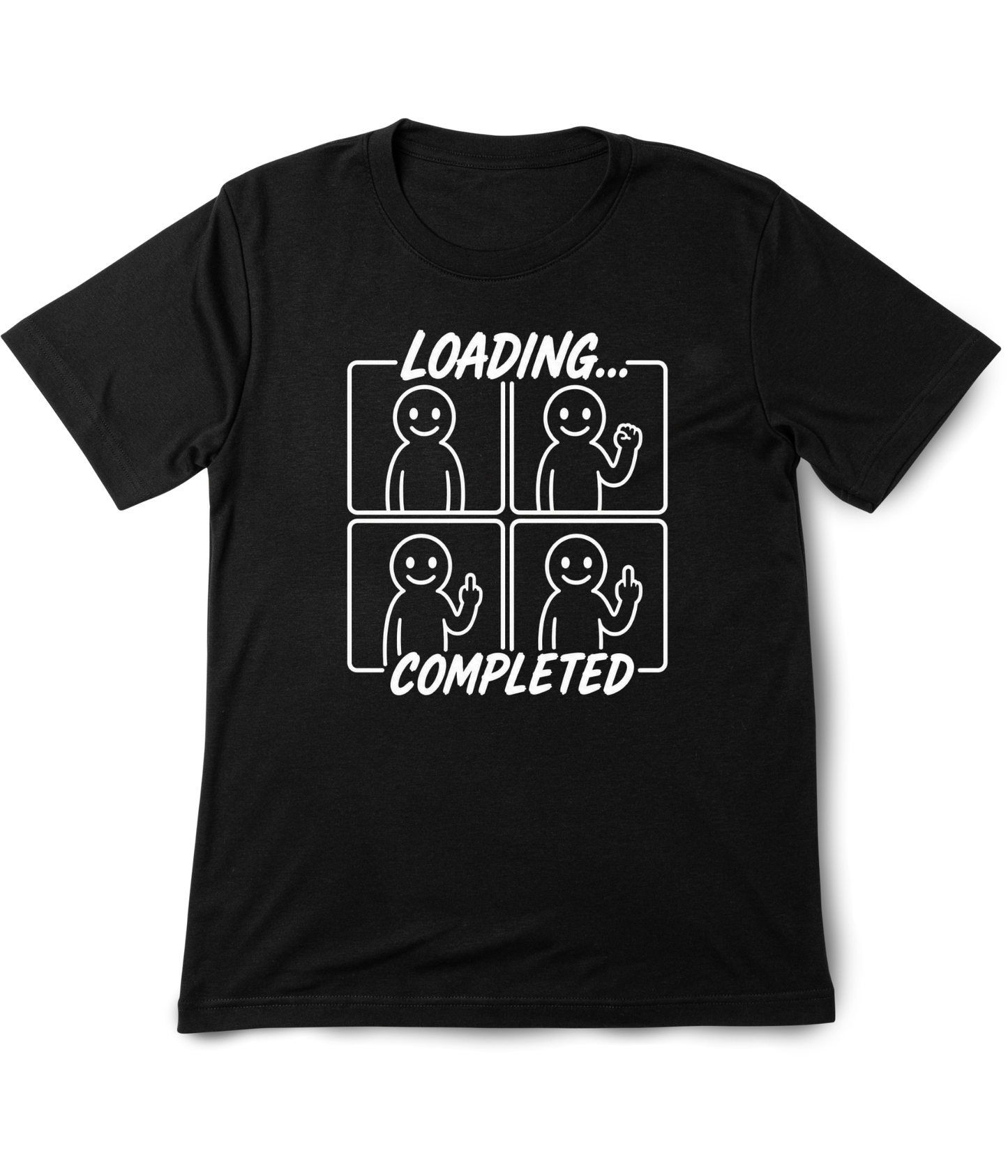 T-shirt Loading... Completed