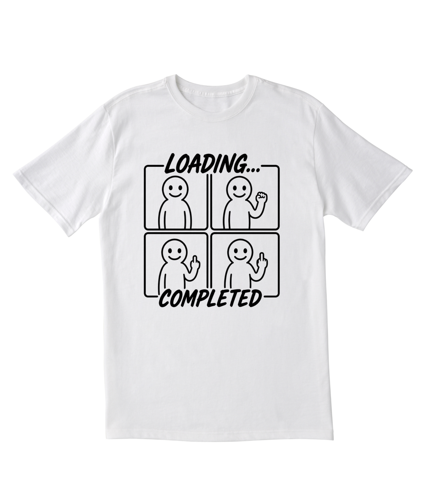 T-shirt Loading... Completed