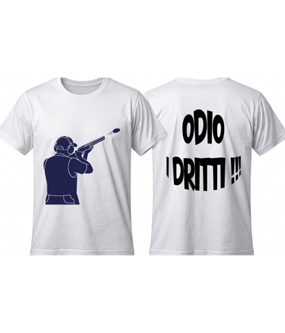 T-shirt Tiro a Volo – Odio i Dritti