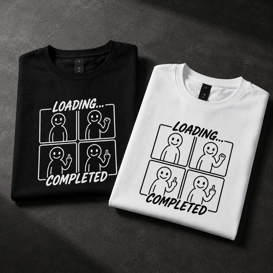 T-shirt Loading... Completed
