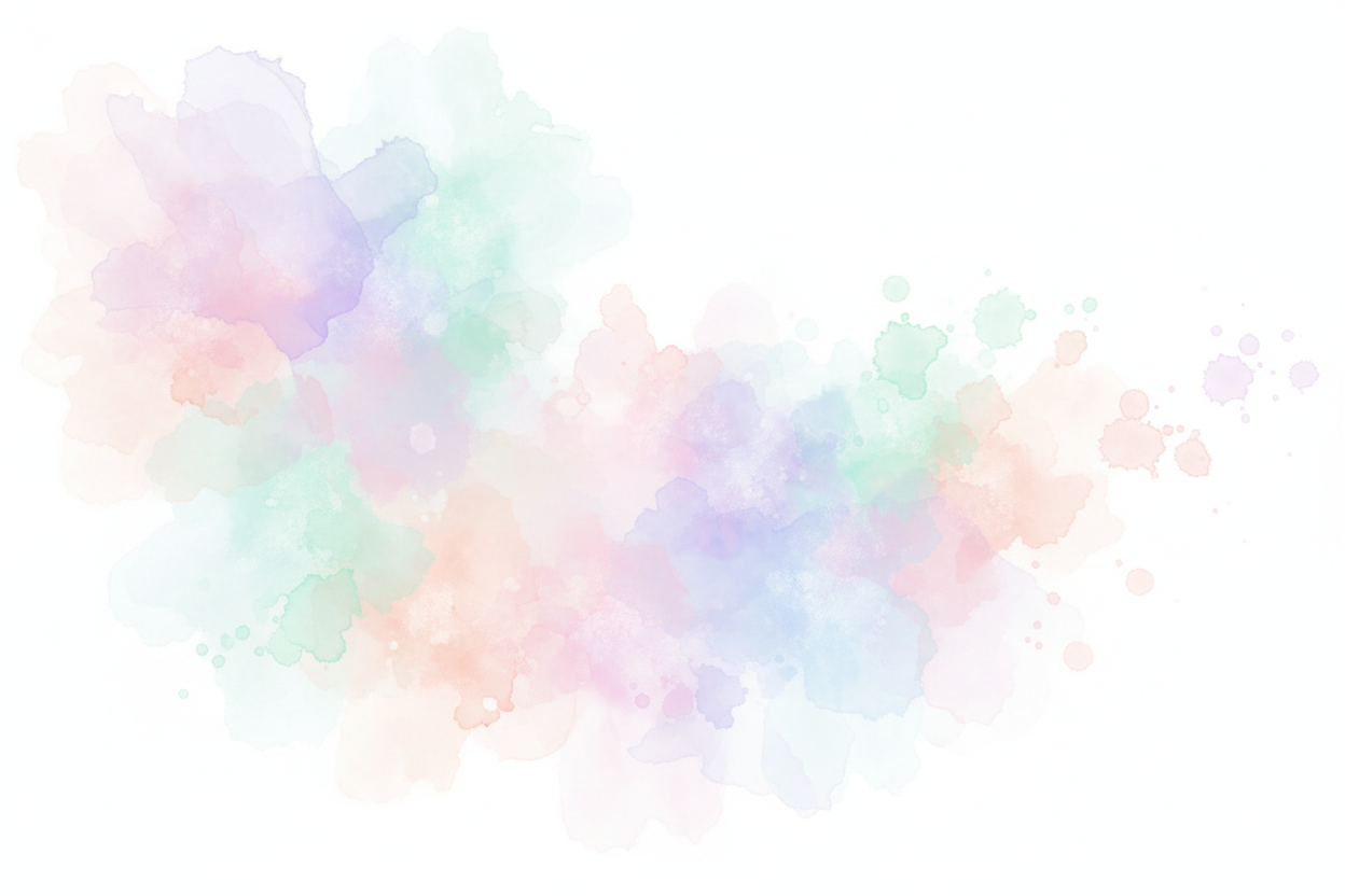 Banner astratto pastello