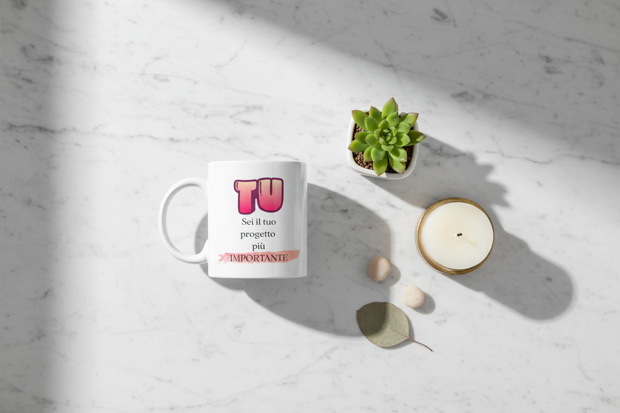 Lifestyle flat lay marmo