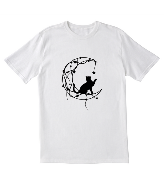 T-shirt Cat & Moon