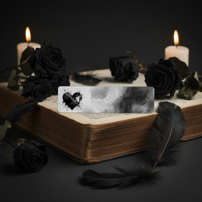 Segnalibro Cuore Nero – foto 1
