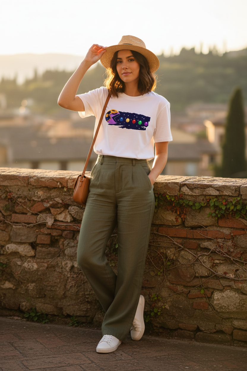 T-shirt End Game - Bianco