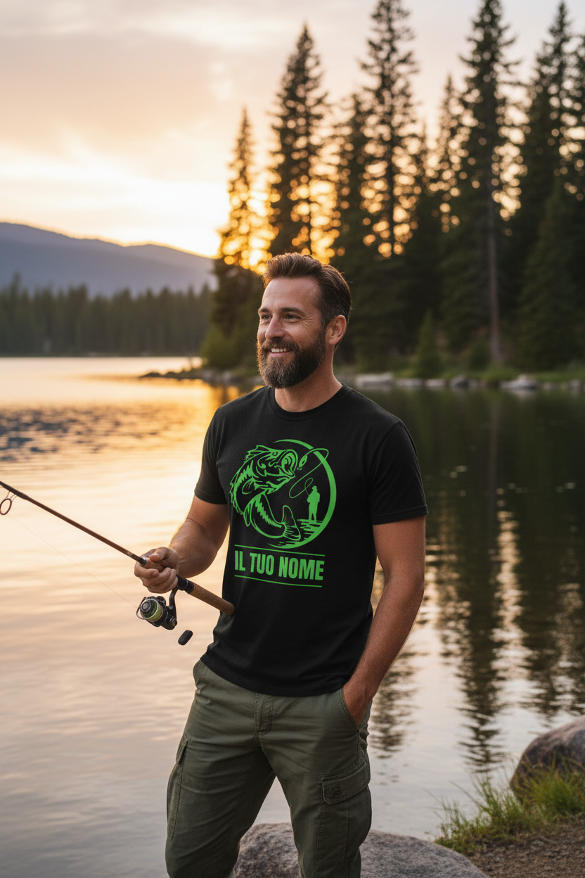 T-shirt Pesca
