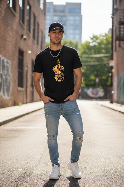 T-shirt Thanos – lifestyle uomo nero