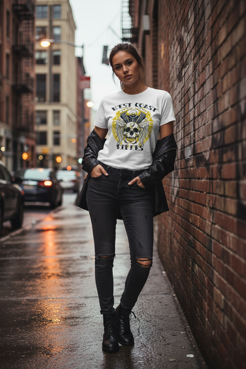 T-shirt West Coast Riders – lifestyle donna