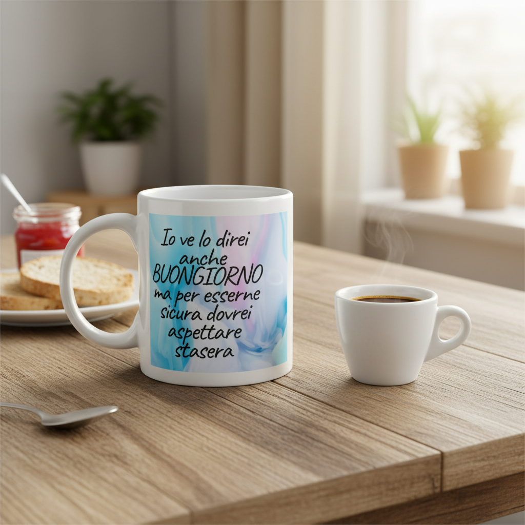 Tazza Buongiorno lifestyle donna