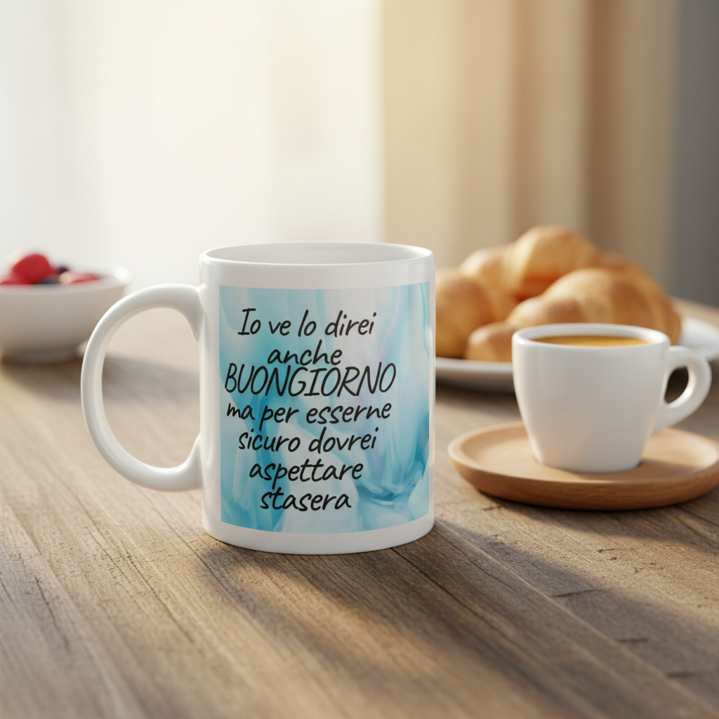 Tazza Buongiorno lifestyle uomo