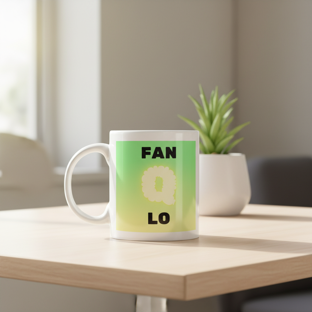 Tazza FanQlo lifestyle professionale