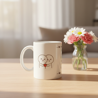 Tazza Friends lifestyle abbraccio