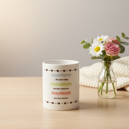 Tazza Friends lifestyle scritta