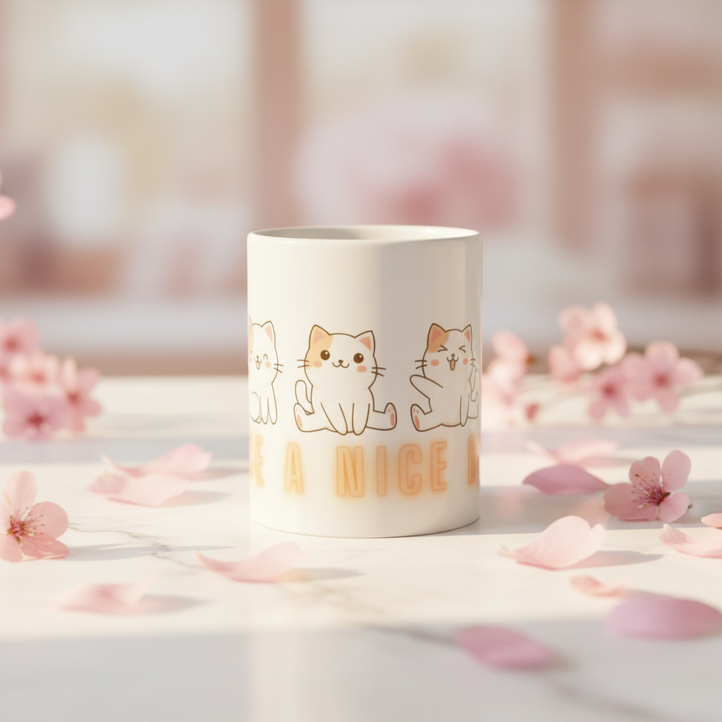 Tazza Nice Day lifestyle senza manico