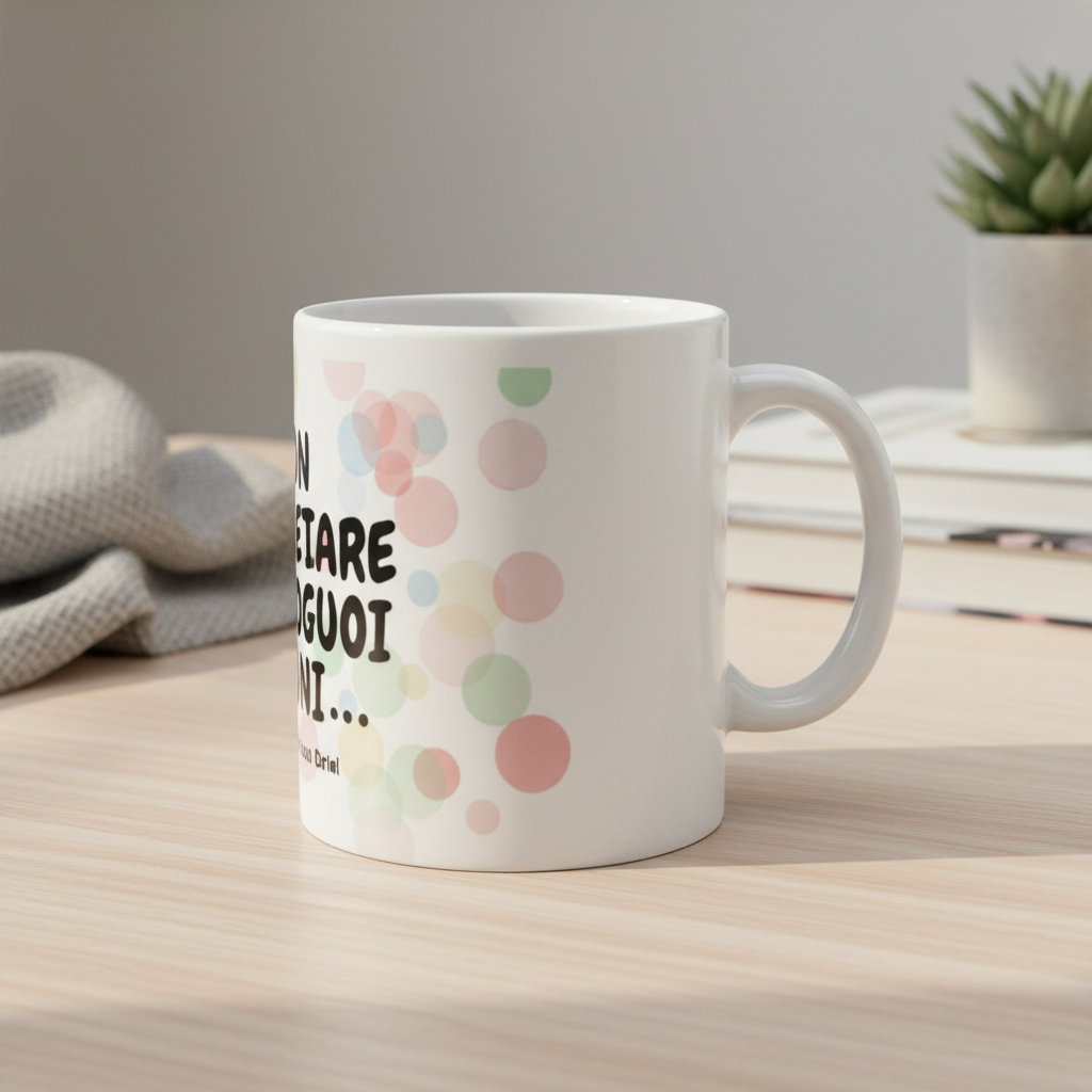 Tazza Sogni tre quarti tavolo